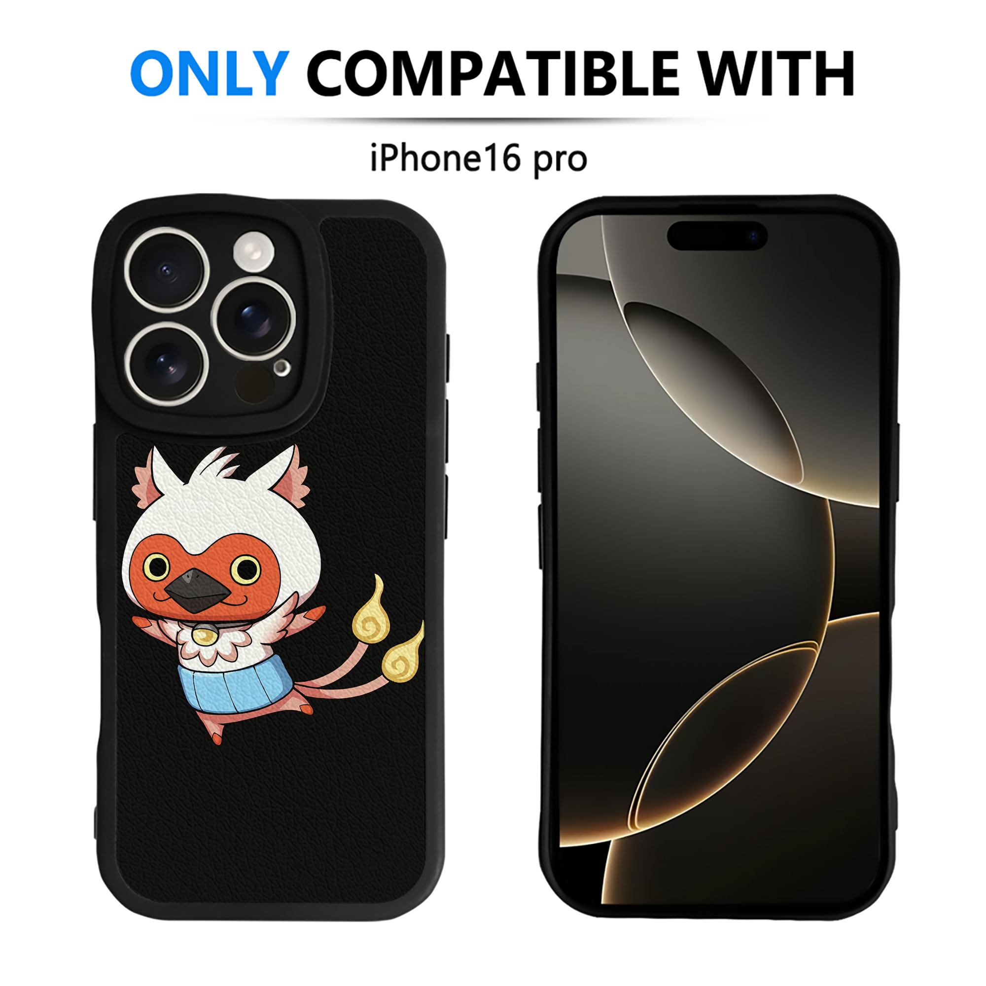 （画像用） 妖怪ウォッチ Yo-kai Watch 【iPhone 16シリーズ対応】シリコンスマホケース（レザー調） 材質：シリコン